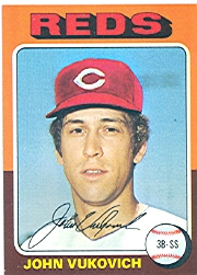 1975 Topps Baseball Cards      602     John Vukovich